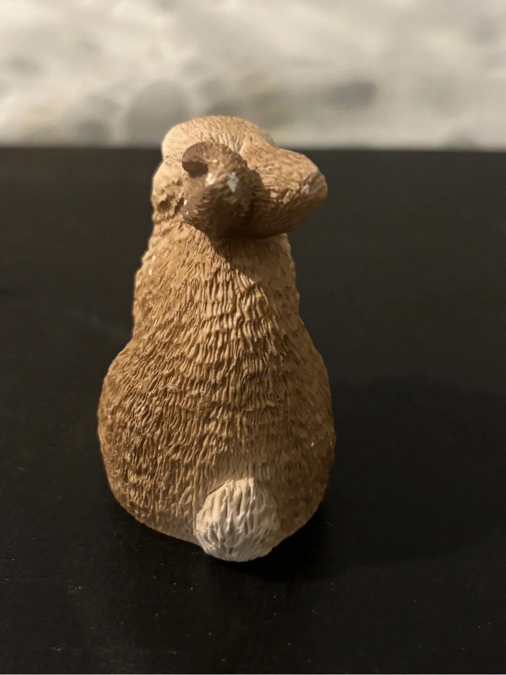1992 Stone critters, Littles bunny, rabbit figurine